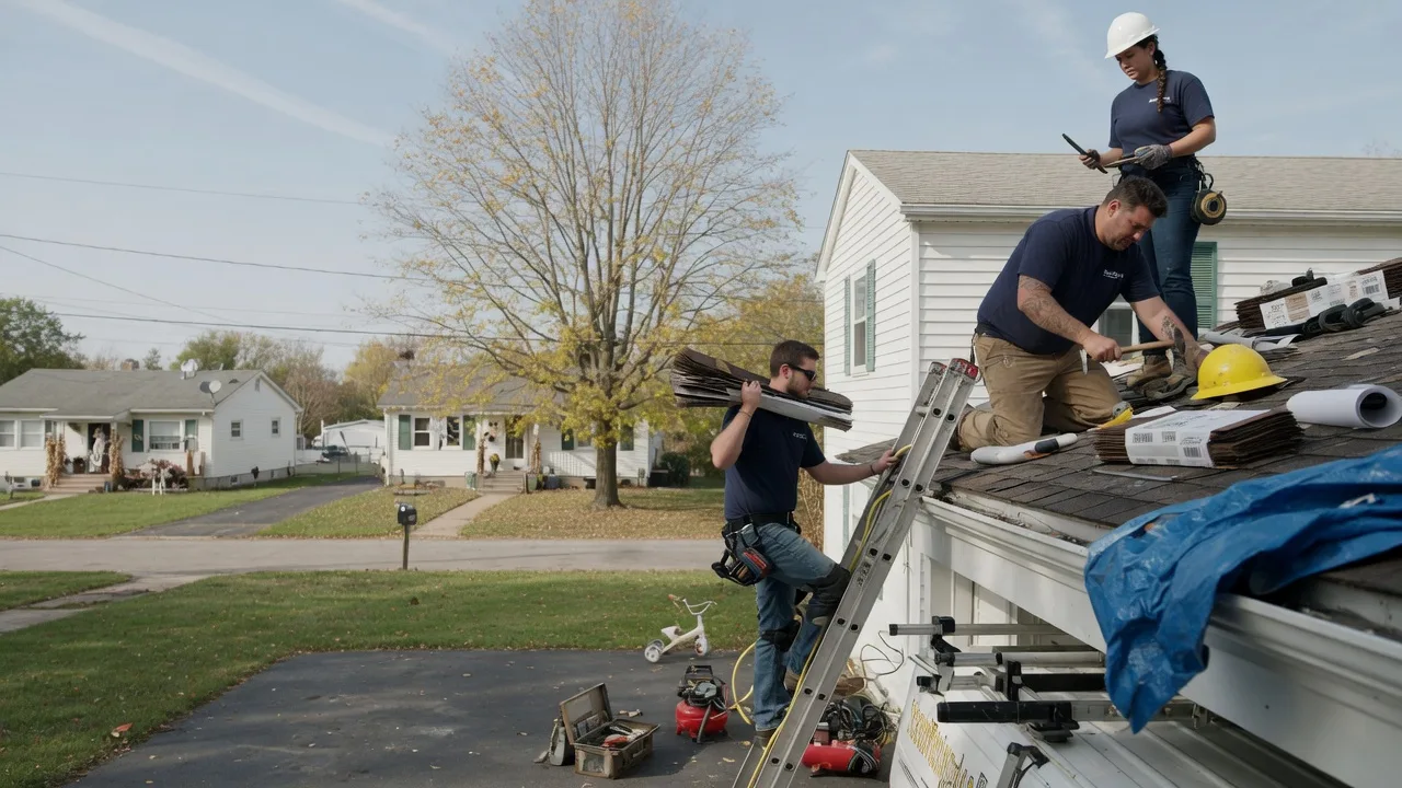 Local Roofing Contractors in Mcbrides, MI near me